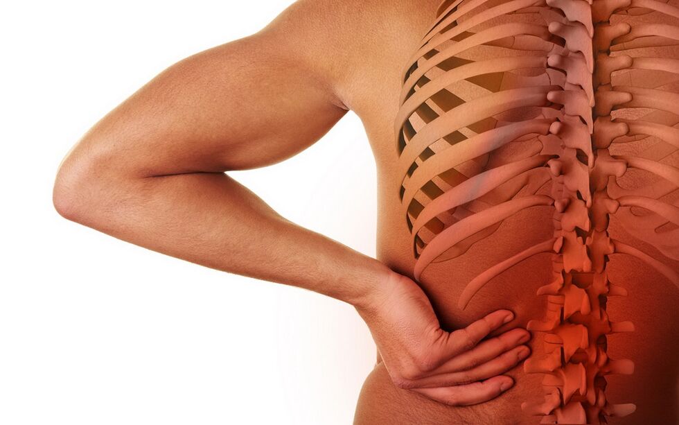 ឈឺខ្នងដោយសារជំងឺ osteochondrosis