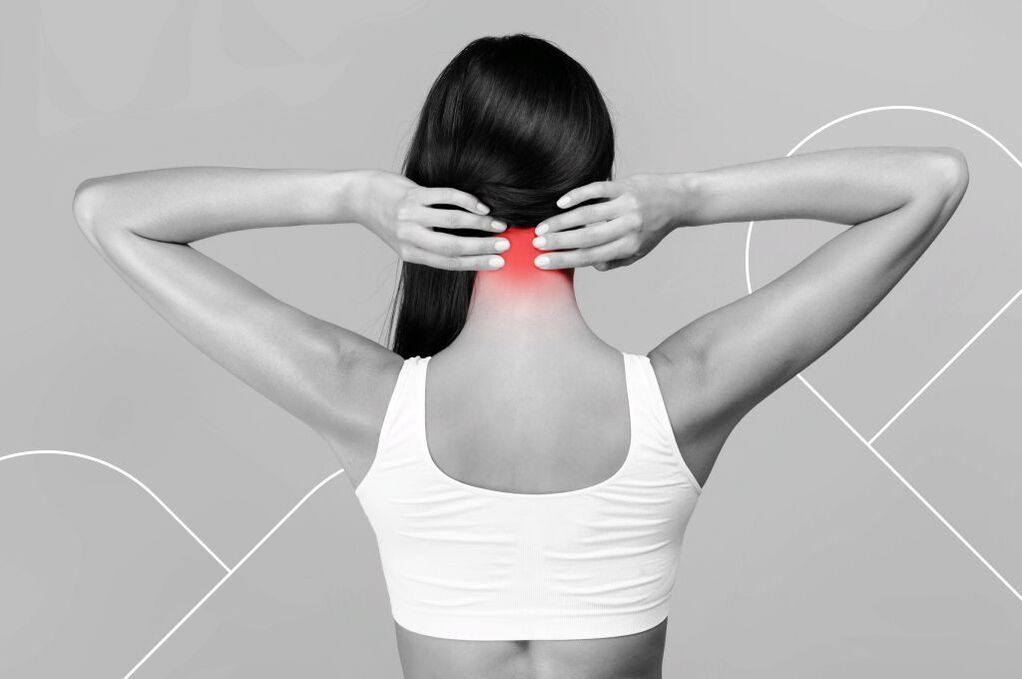រោគសញ្ញានៃជំងឺ osteochondrosis ឆ្អឹងខ្នង